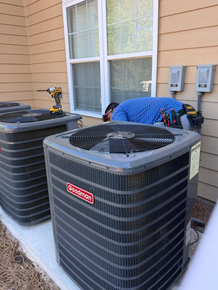 AC installation by AllGood General Contracting, LLC