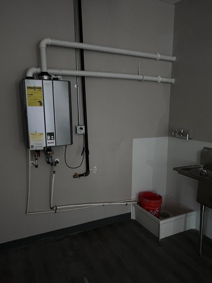Utility Plumbing Install
